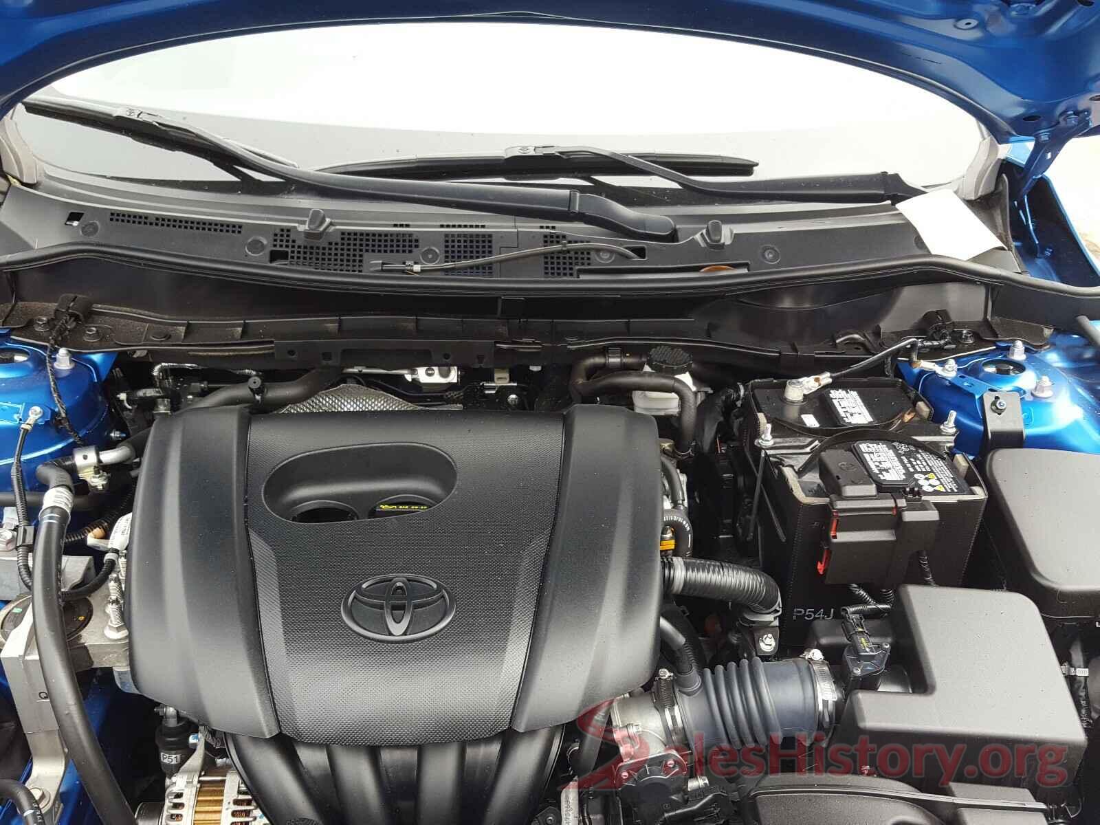 3MYDLBYV9KY500141 2019 TOYOTA YARIS