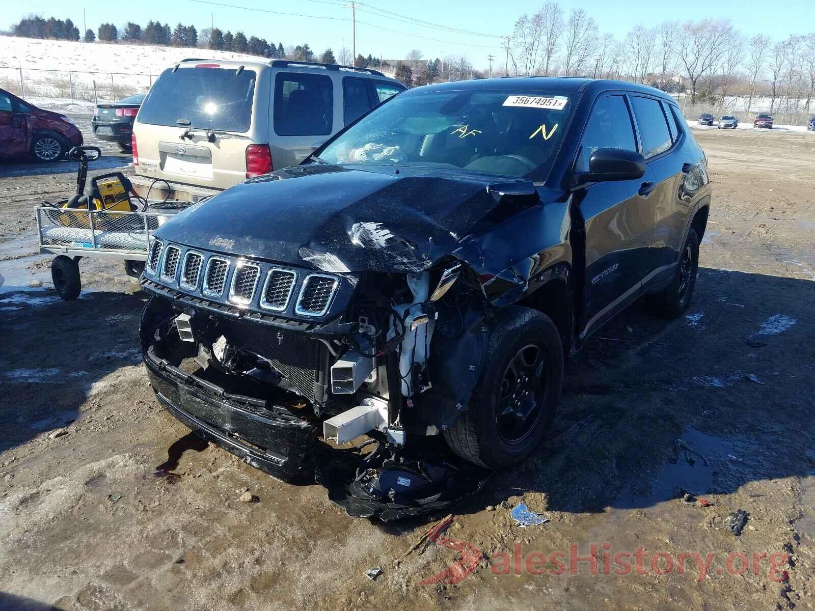 3C4NJDAB0JT256430 2018 JEEP COMPASS