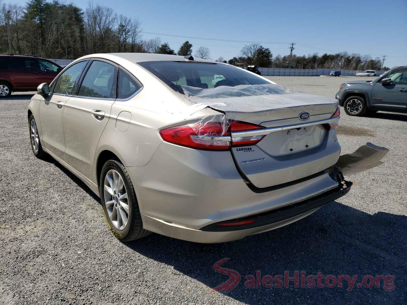 3FA6P0H75HR358753 2017 FORD FUSION