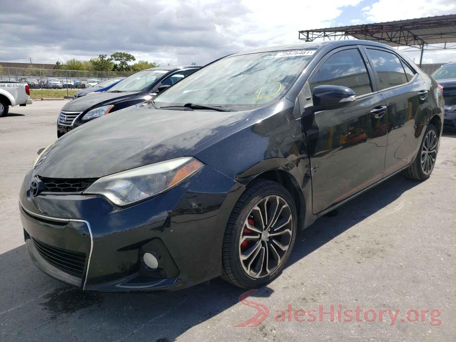 5YFBURHE2GP398118 2016 TOYOTA COROLLA