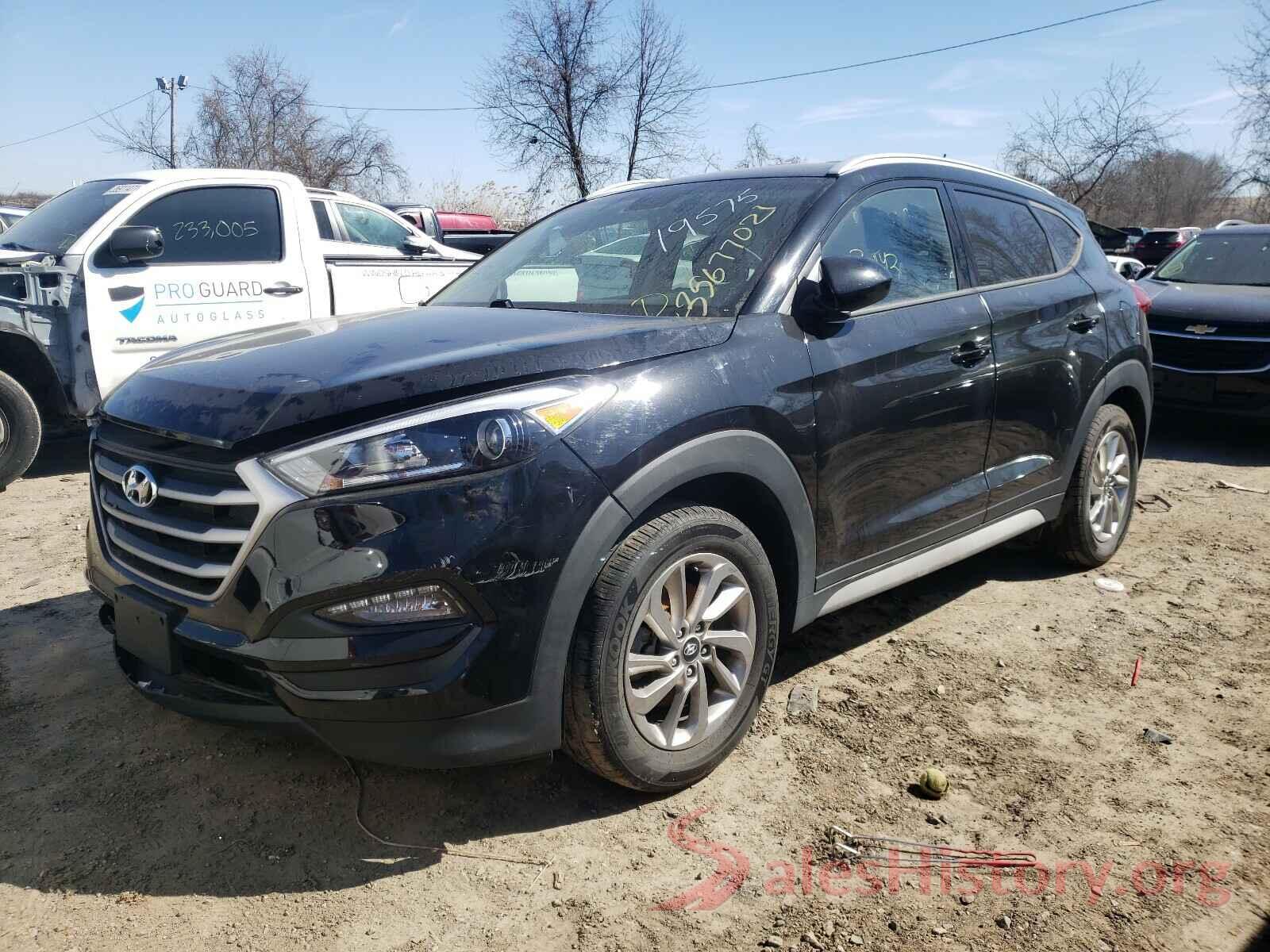 KM8J3CA49HU419575 2017 HYUNDAI TUCSON