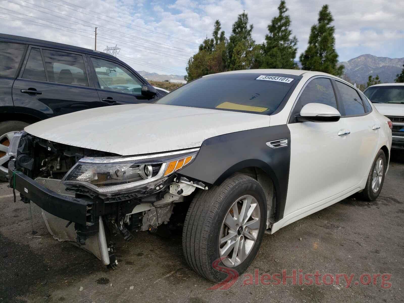 KNAGT4L31G5101237 2016 KIA OPTIMA