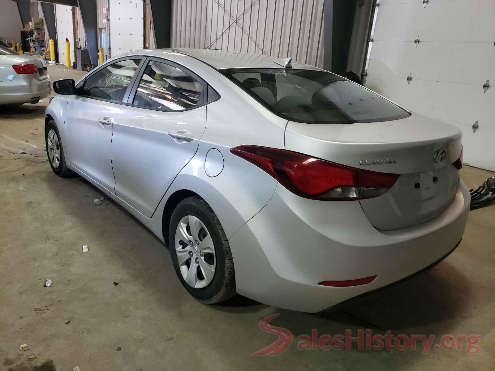 5NPDH4AE3GH735533 2016 HYUNDAI ELANTRA