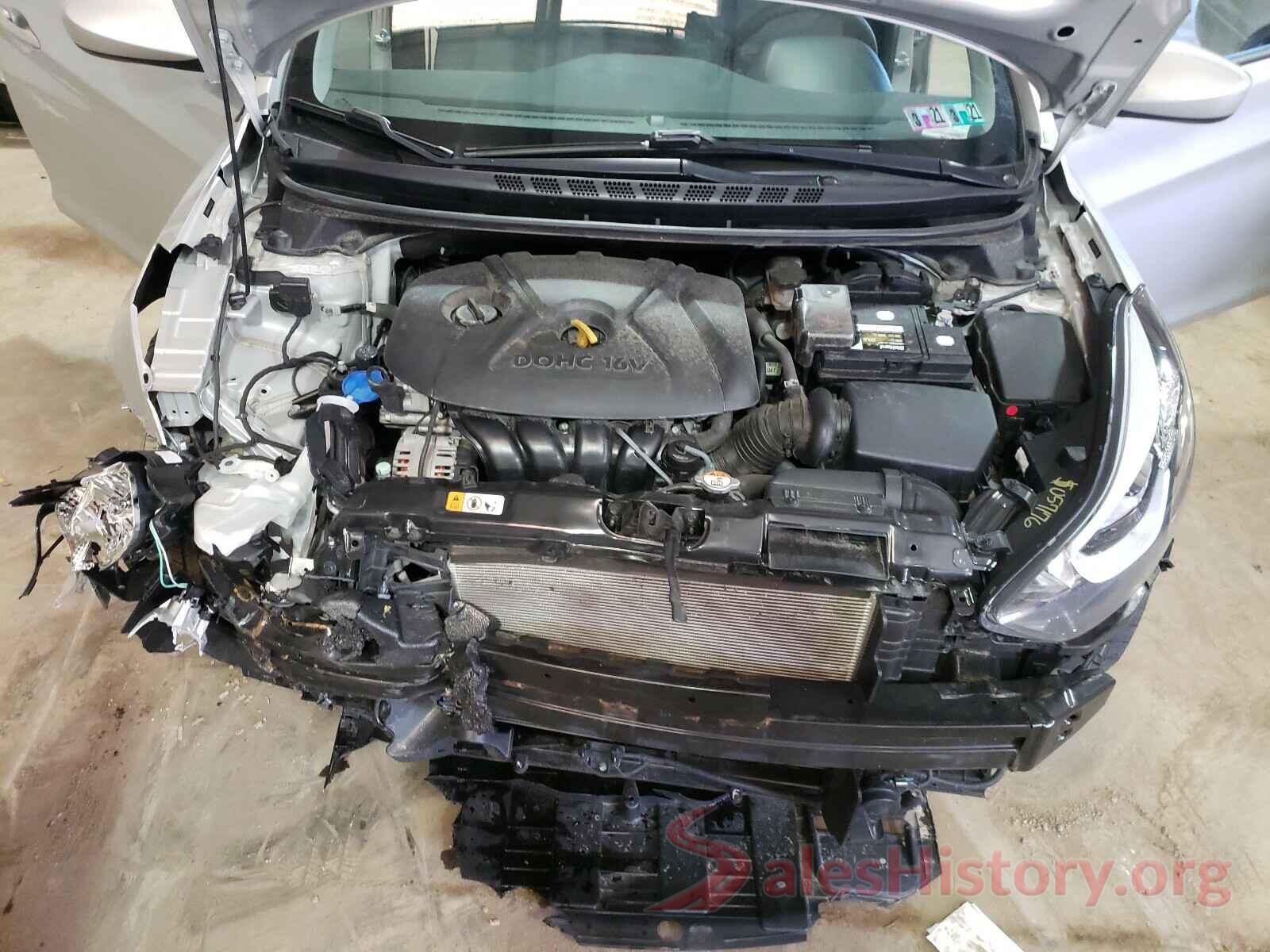 5NPDH4AE3GH735533 2016 HYUNDAI ELANTRA