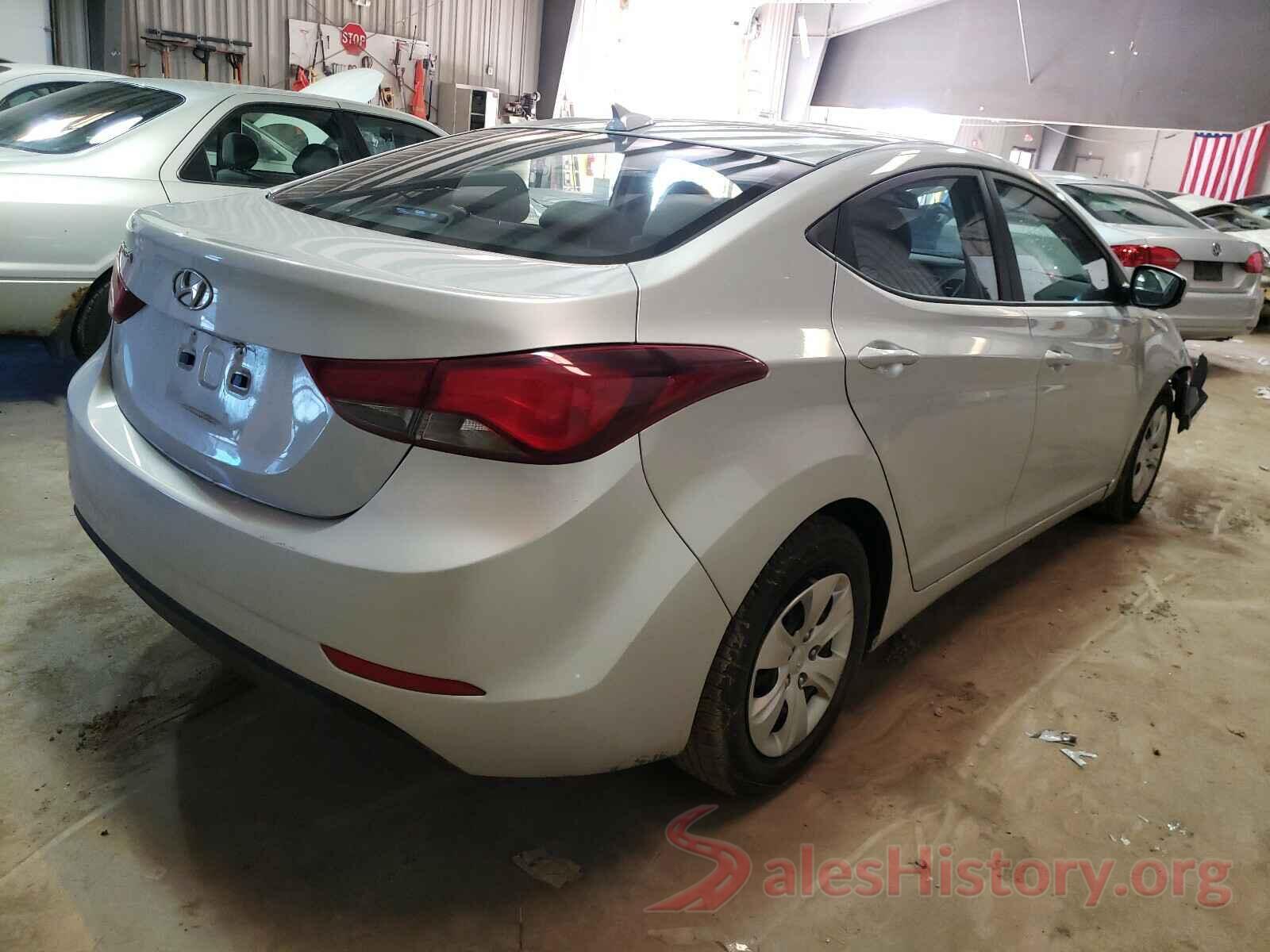 5NPDH4AE3GH735533 2016 HYUNDAI ELANTRA