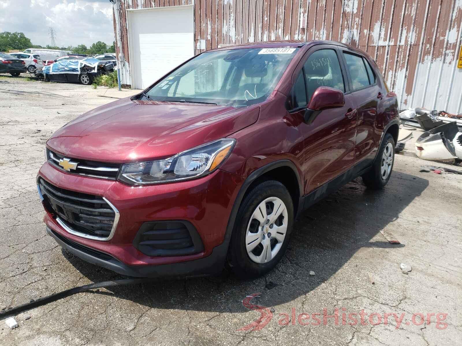 3GNCJKSB1HL276424 2017 CHEVROLET TRAX