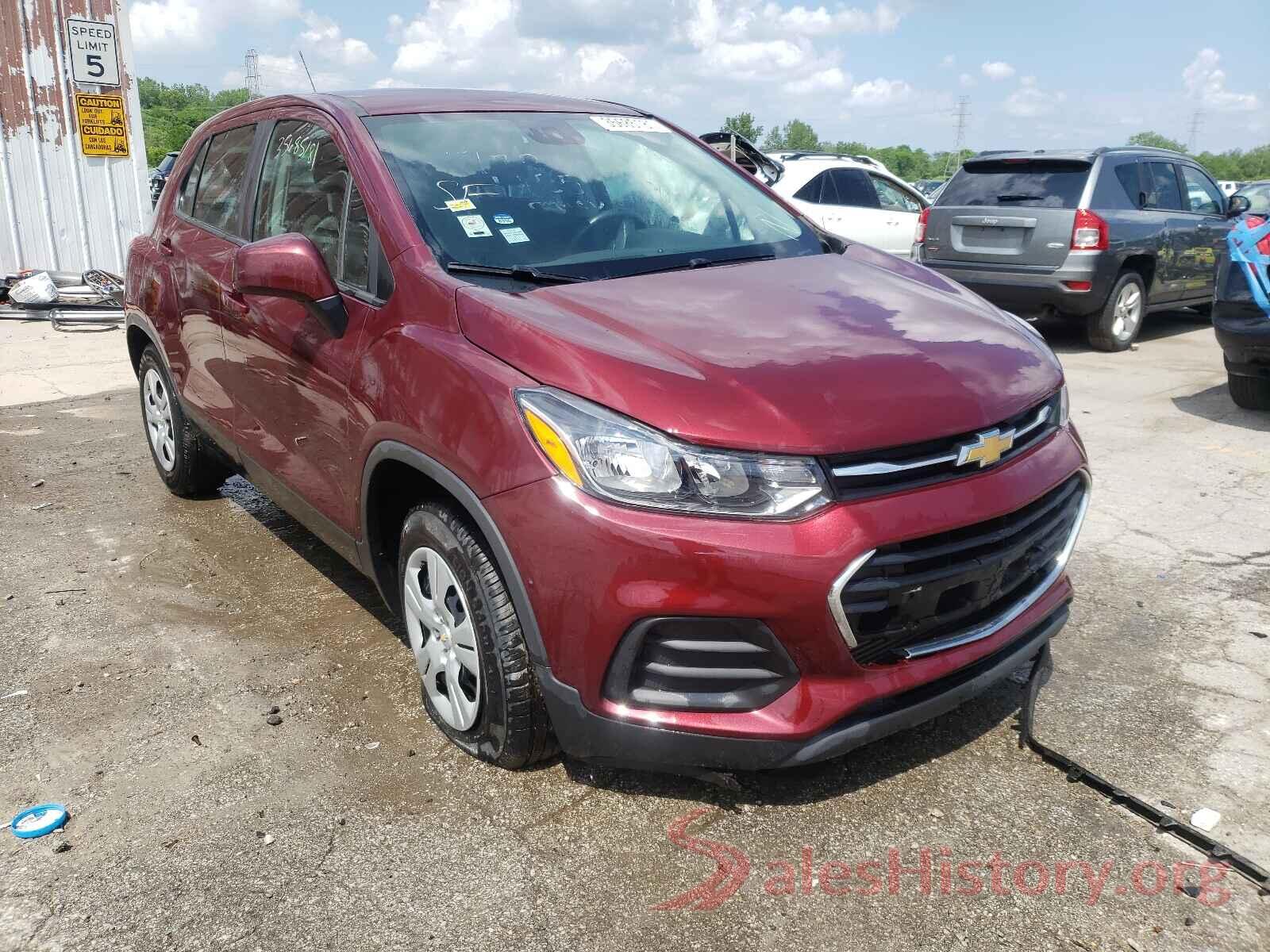 3GNCJKSB1HL276424 2017 CHEVROLET TRAX