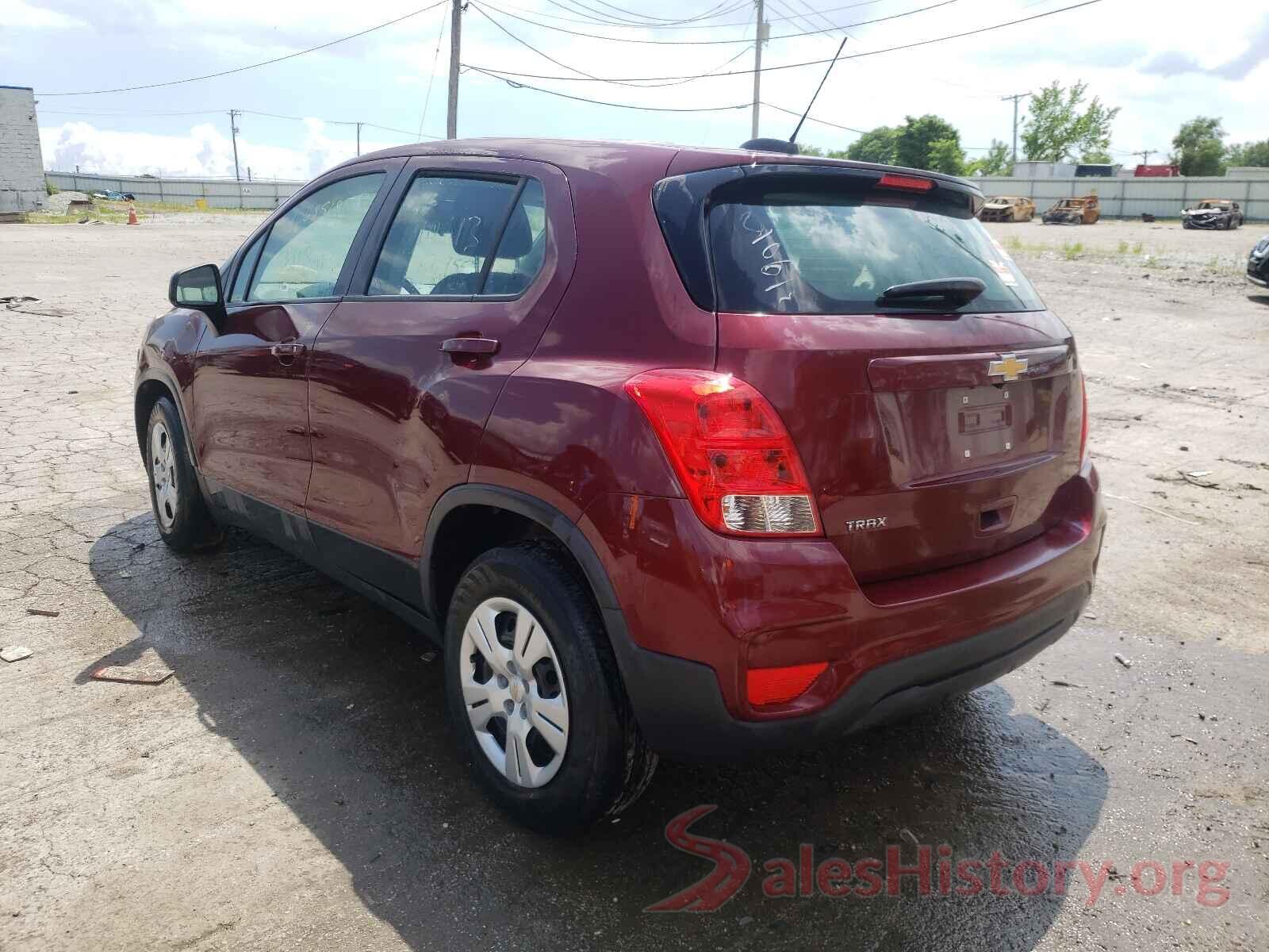 3GNCJKSB1HL276424 2017 CHEVROLET TRAX