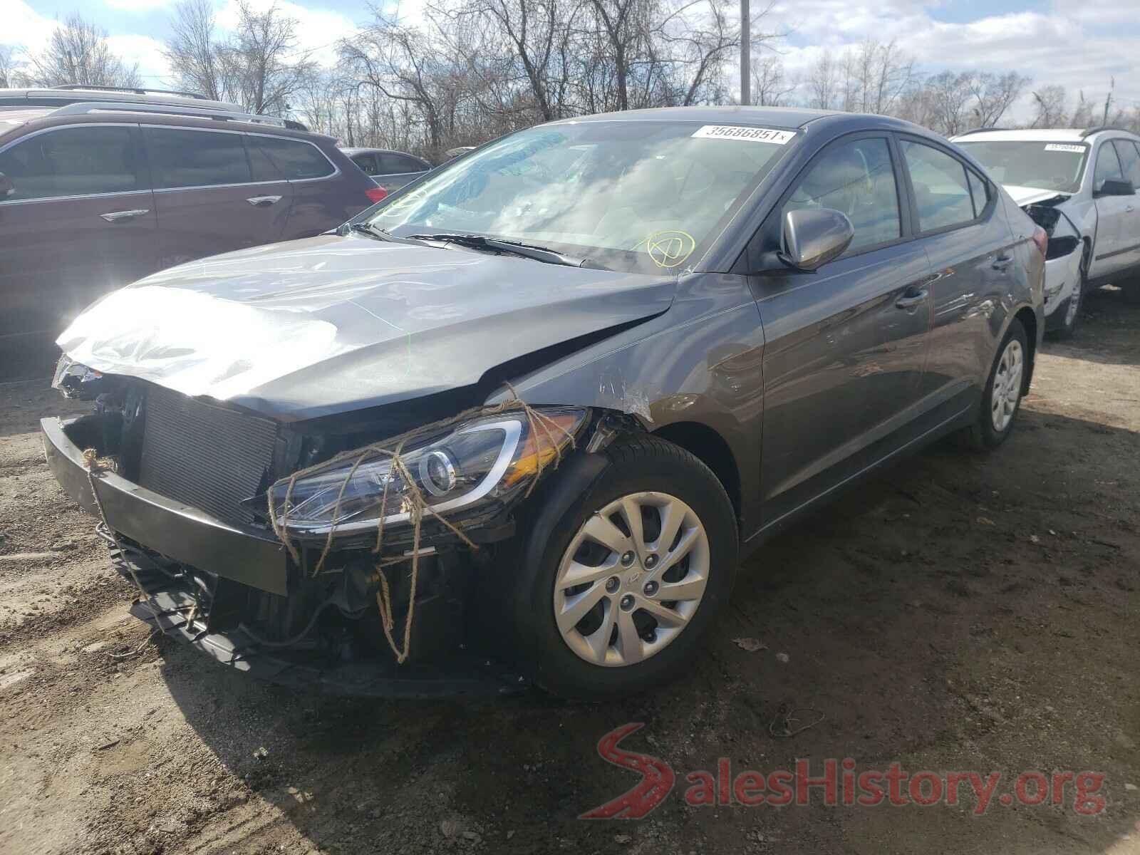 5NPD74LF4JH376032 2018 HYUNDAI ELANTRA