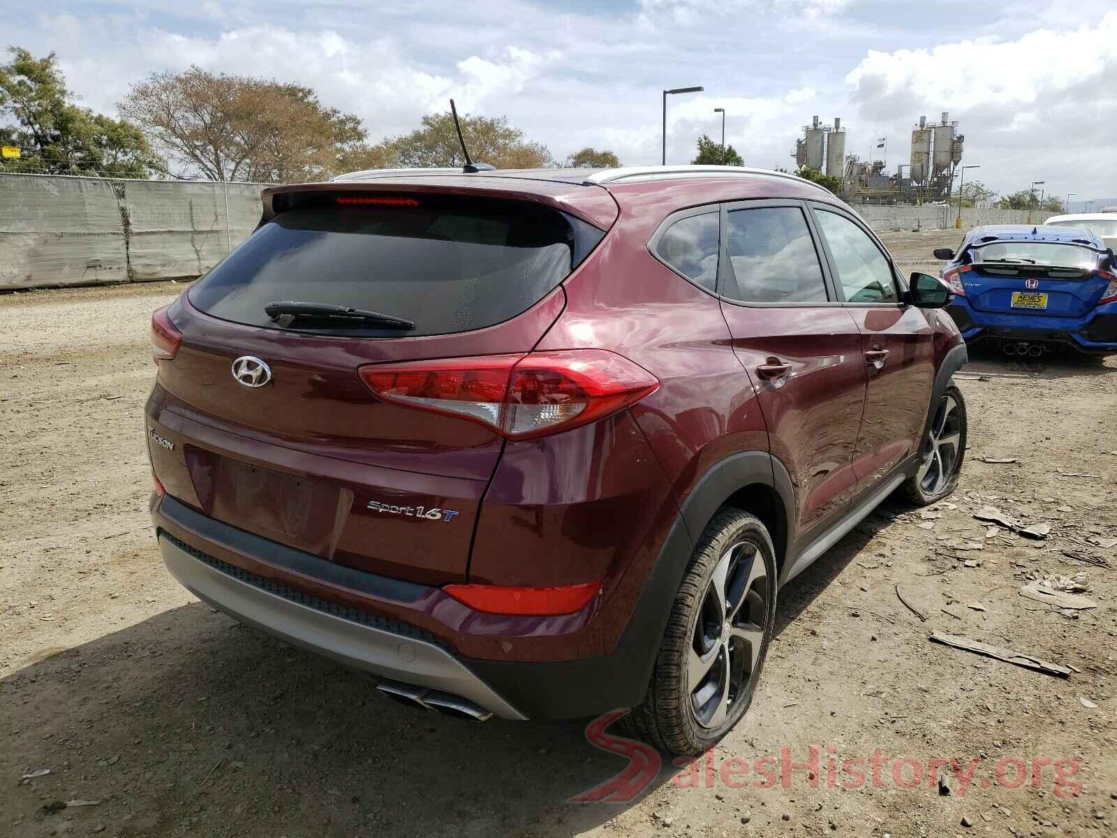 KM8J33A28HU391833 2017 HYUNDAI TUCSON