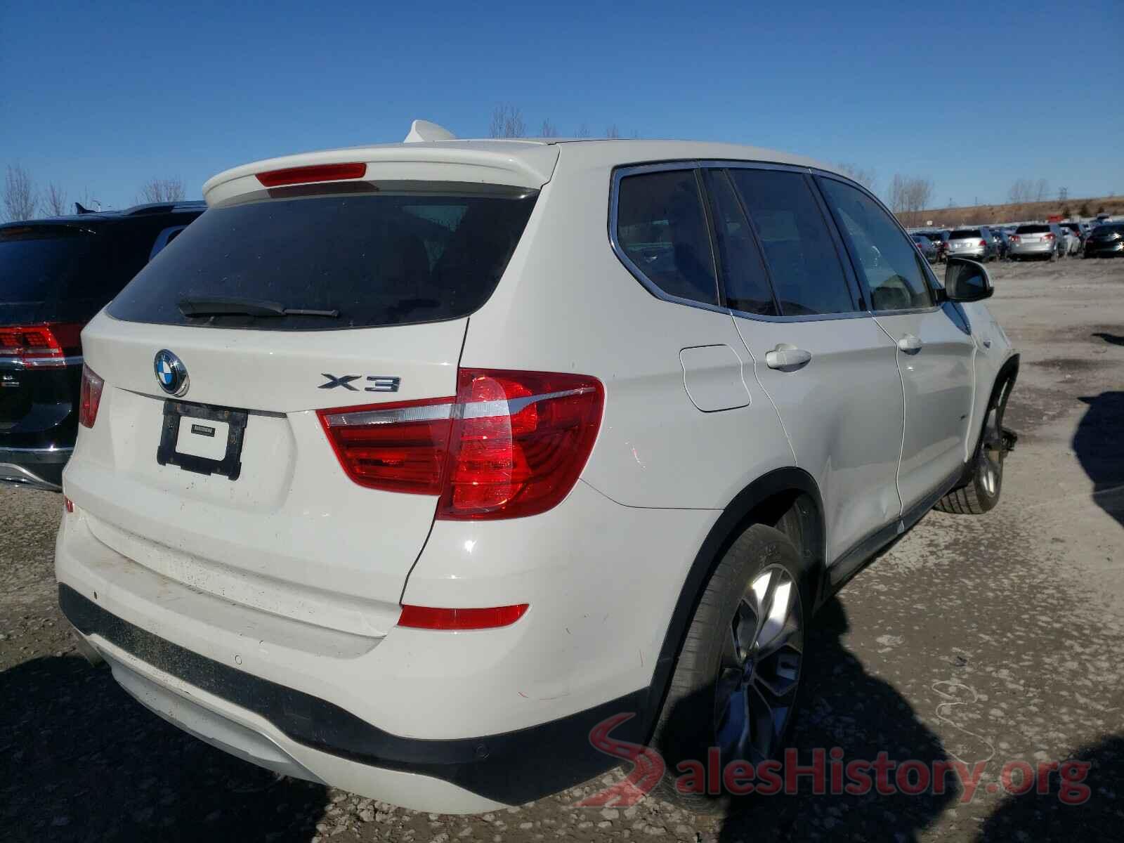 5UXWX9C55G0D74391 2016 BMW X3