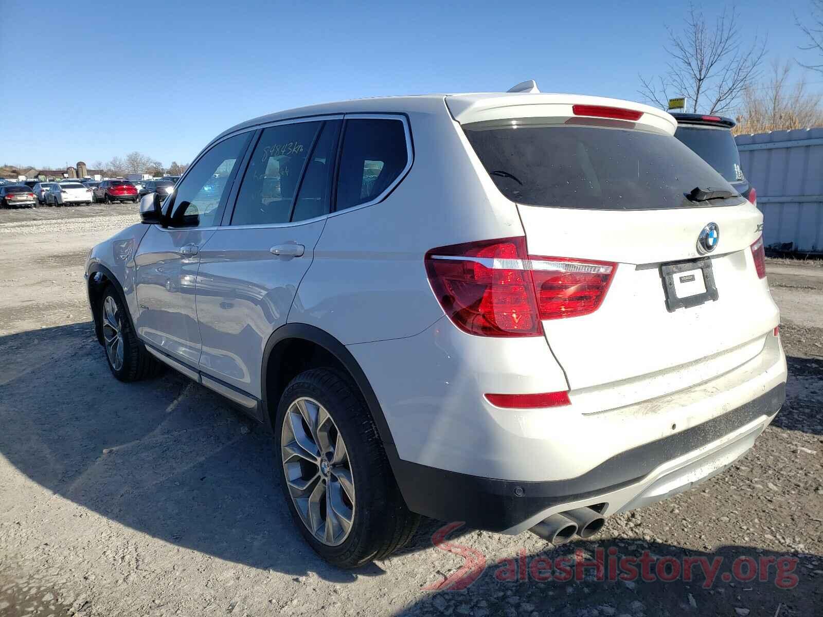 5UXWX9C55G0D74391 2016 BMW X3