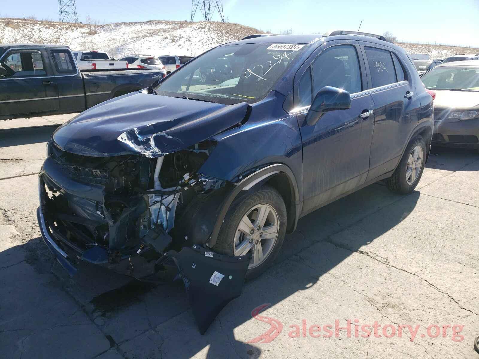 3GNCJPSB7KL312167 2019 CHEVROLET TRAX