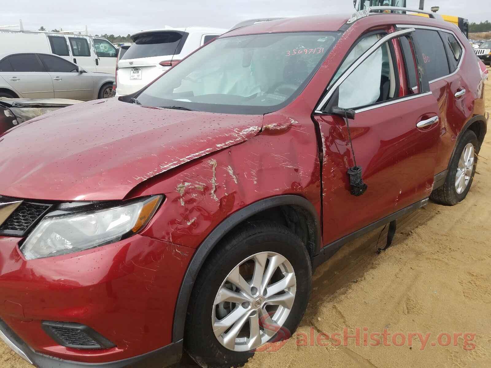 5N1AT2MTXGC915616 2016 NISSAN ROGUE