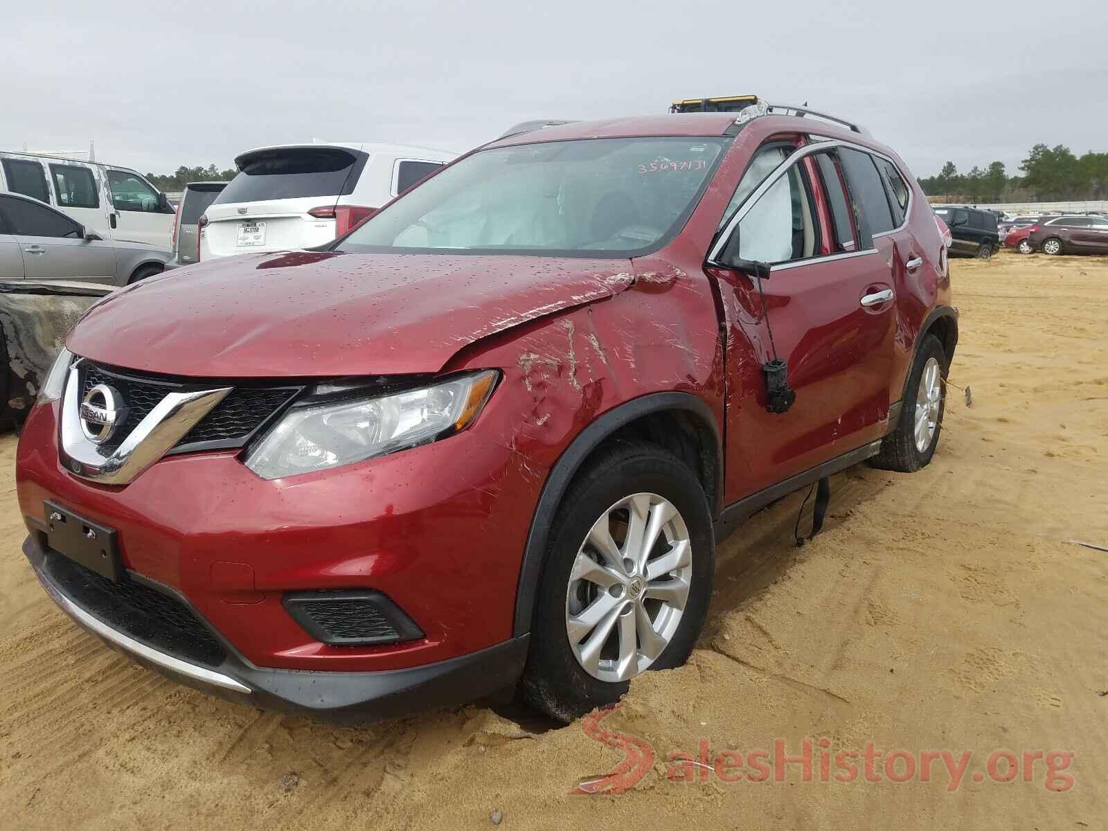 5N1AT2MTXGC915616 2016 NISSAN ROGUE