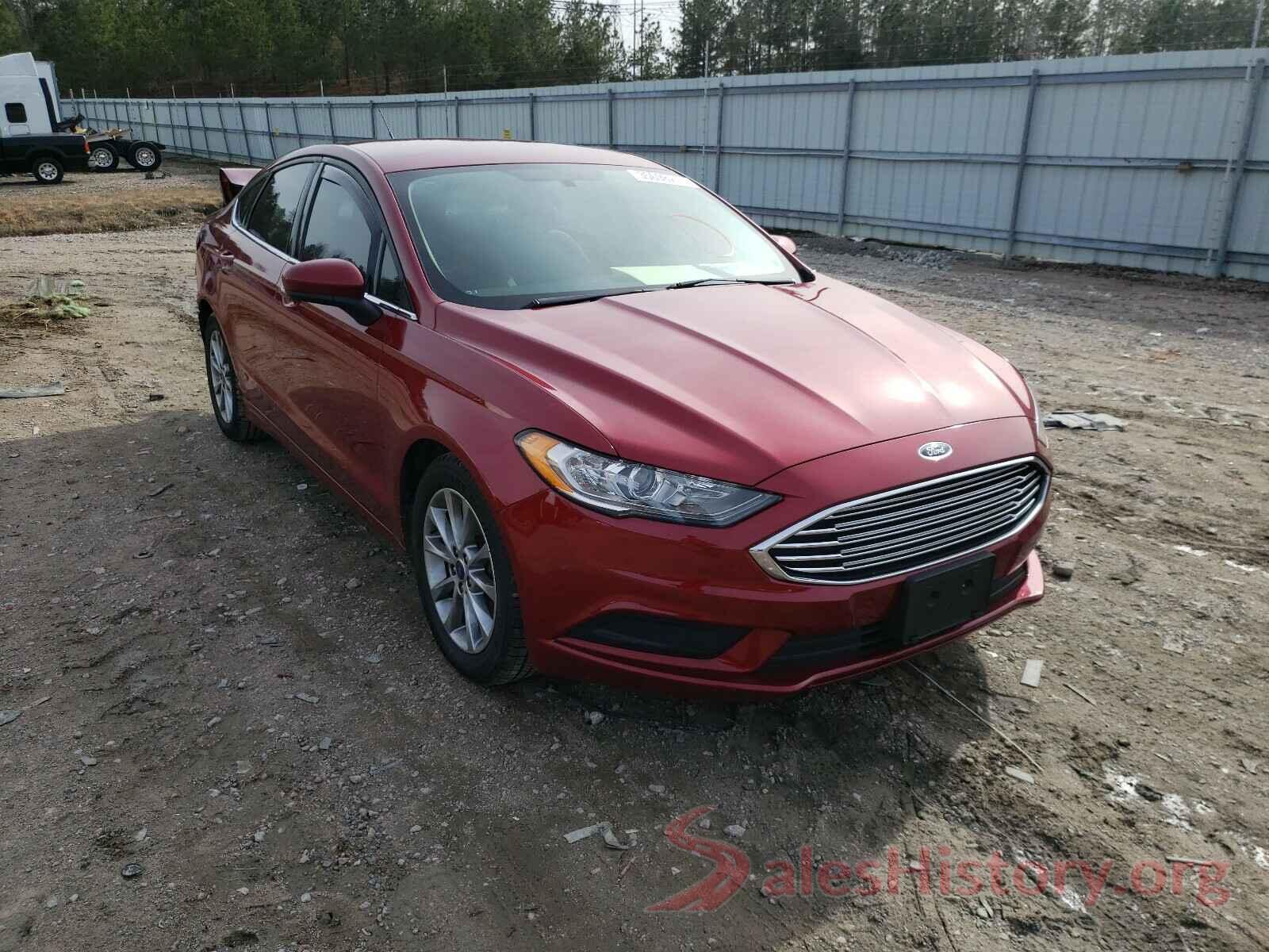 3FA6P0H74HR411457 2017 FORD FUSION