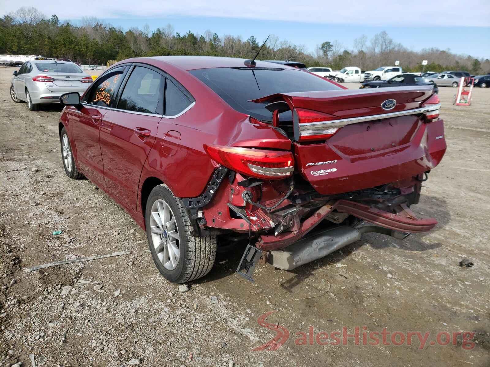 3FA6P0H74HR411457 2017 FORD FUSION