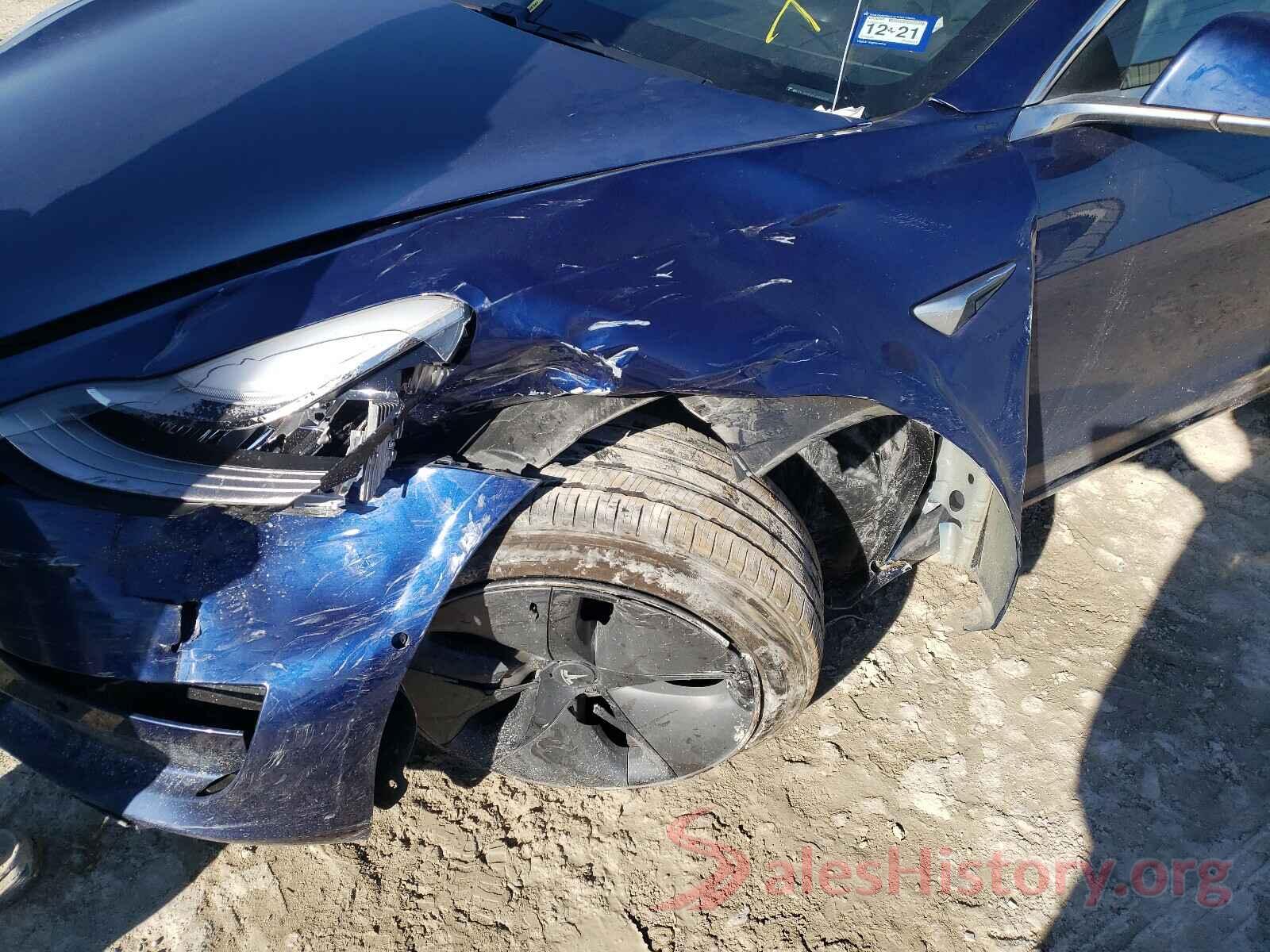 5YJ3E1EA6JF124721 2018 TESLA MODEL 3