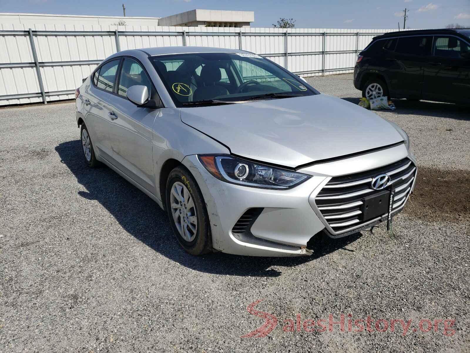 5NPD74LF1HH207029 2017 HYUNDAI ELANTRA