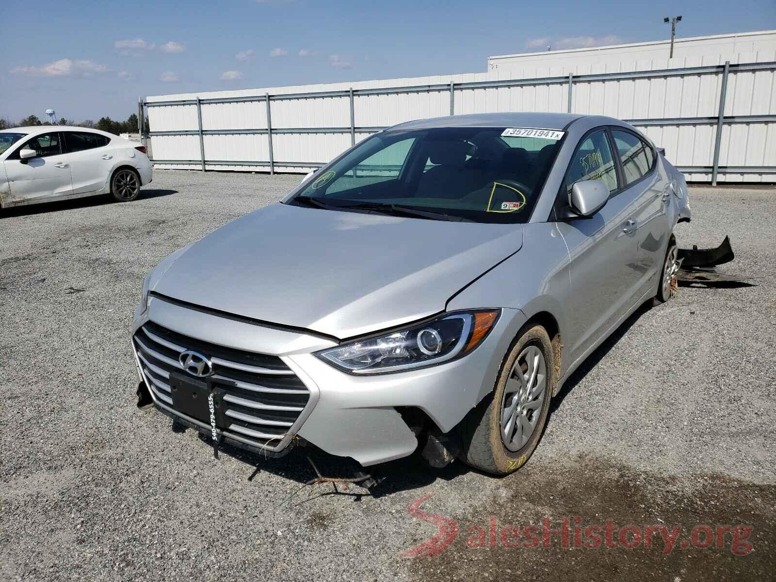 5NPD74LF1HH207029 2017 HYUNDAI ELANTRA