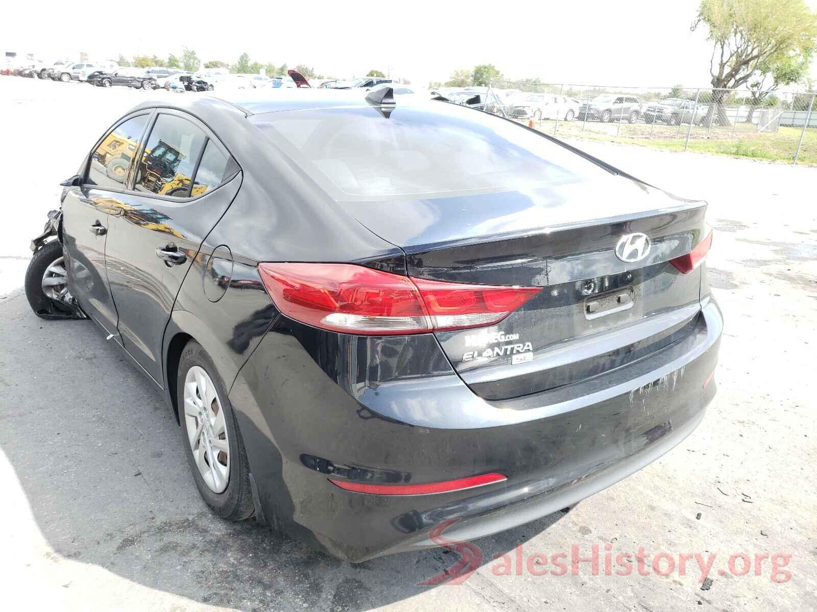 5NPD74LF5HH070452 2017 HYUNDAI ELANTRA