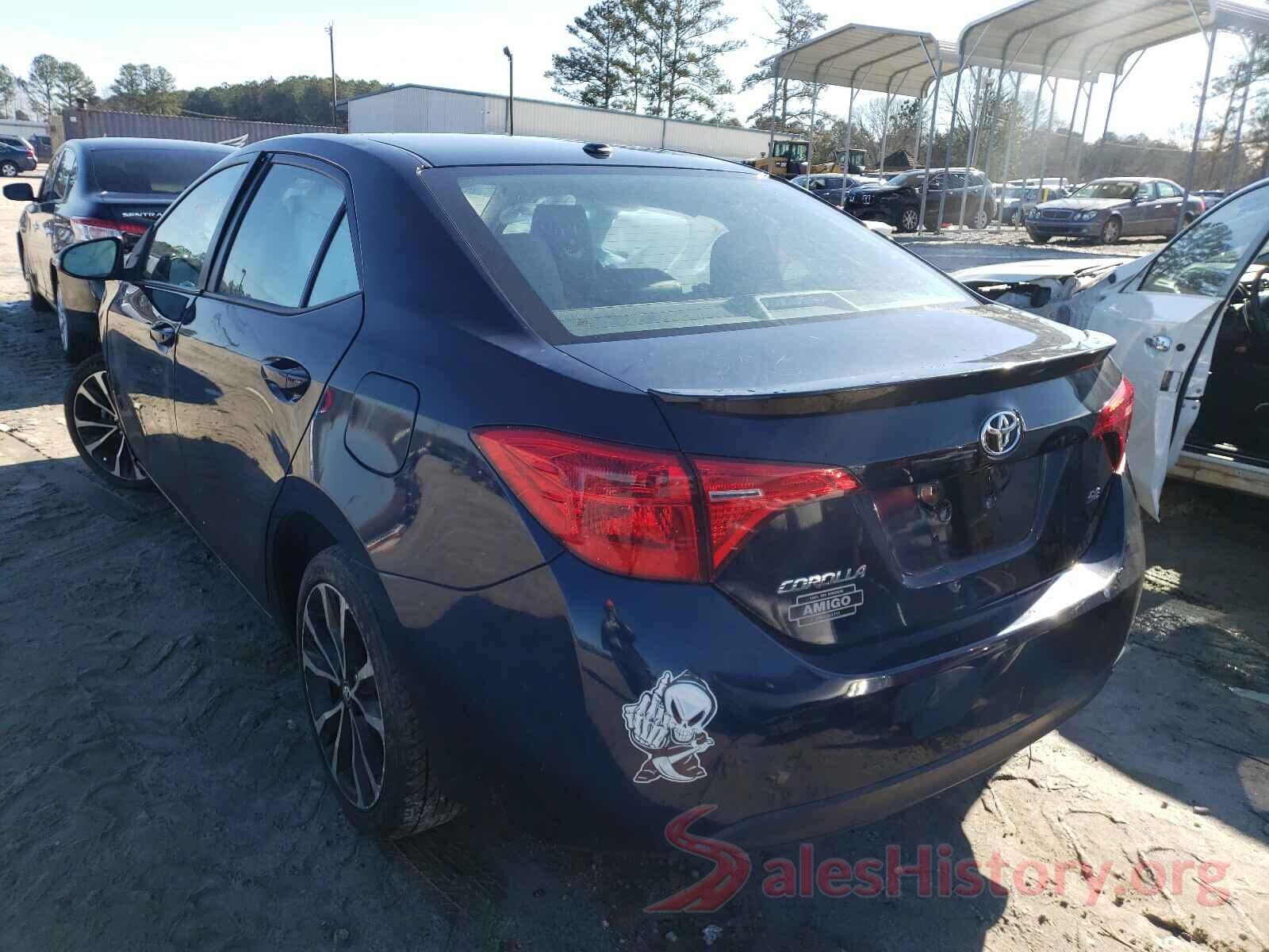 5YFBURHE7HP668607 2017 TOYOTA COROLLA