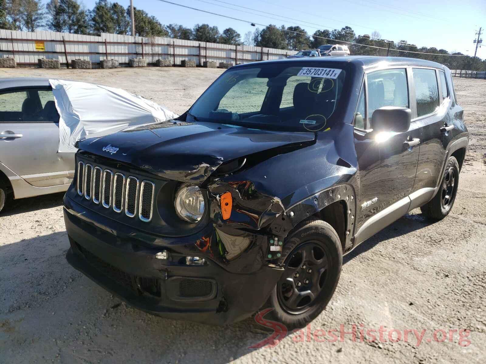 ZACCJAAB9HPF43871 2017 JEEP RENEGADE