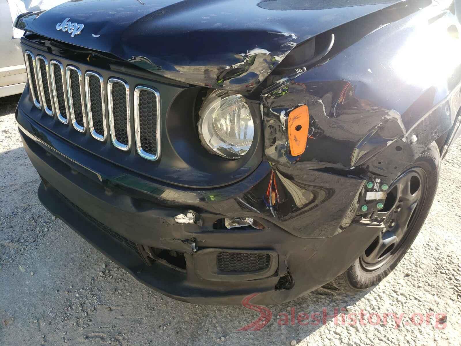 ZACCJAAB9HPF43871 2017 JEEP RENEGADE