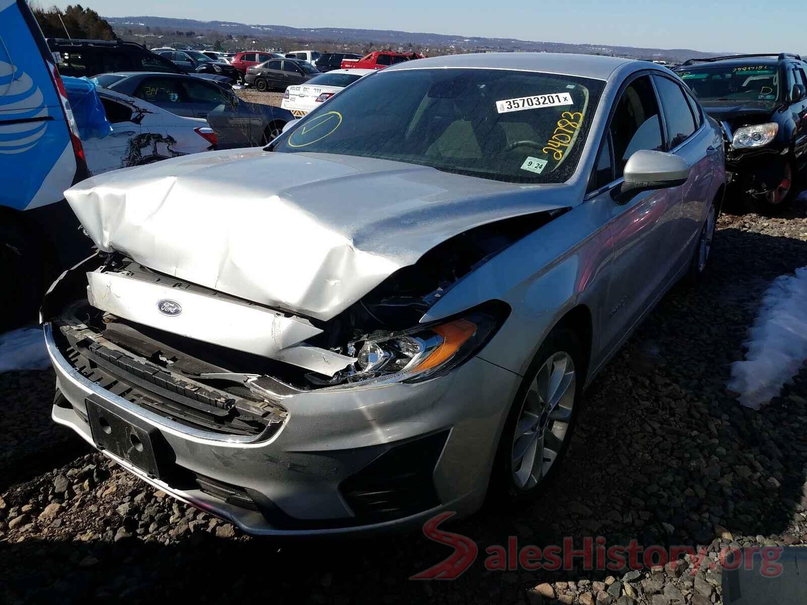 3FA6P0LUXKR240783 2019 FORD FUSION