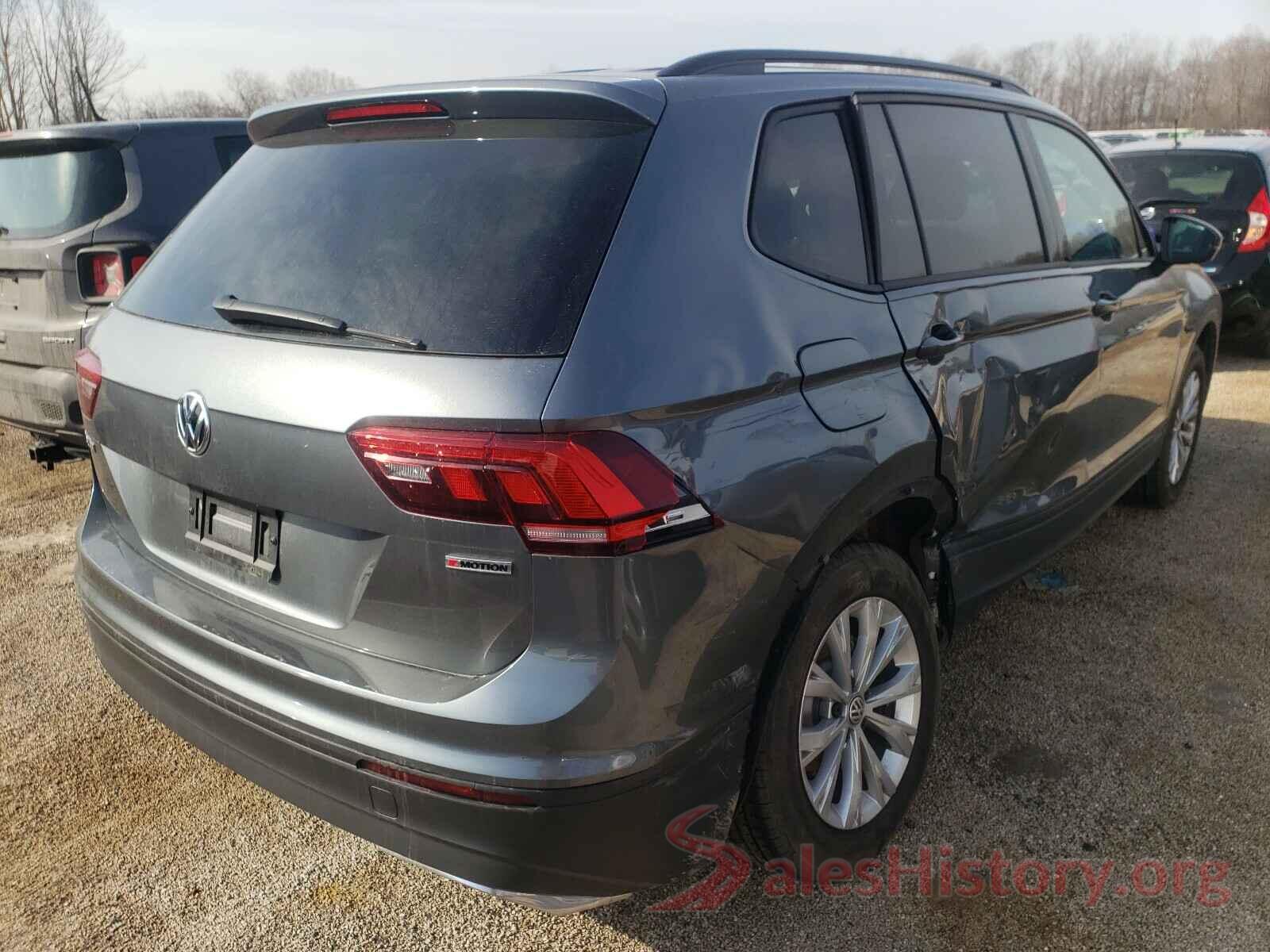 3VV0B7AX0KM160847 2019 VOLKSWAGEN TIGUAN