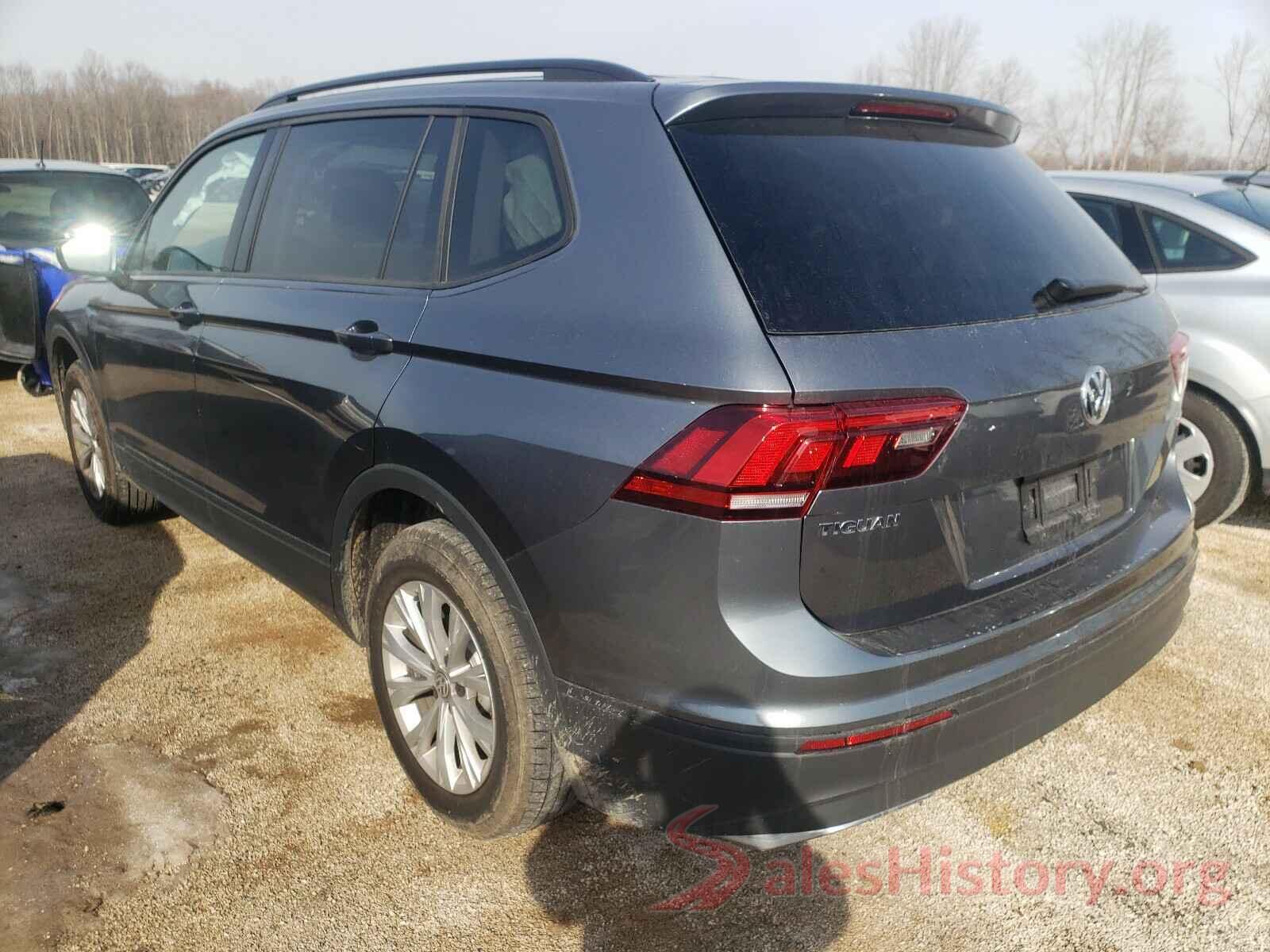 3VV0B7AX0KM160847 2019 VOLKSWAGEN TIGUAN