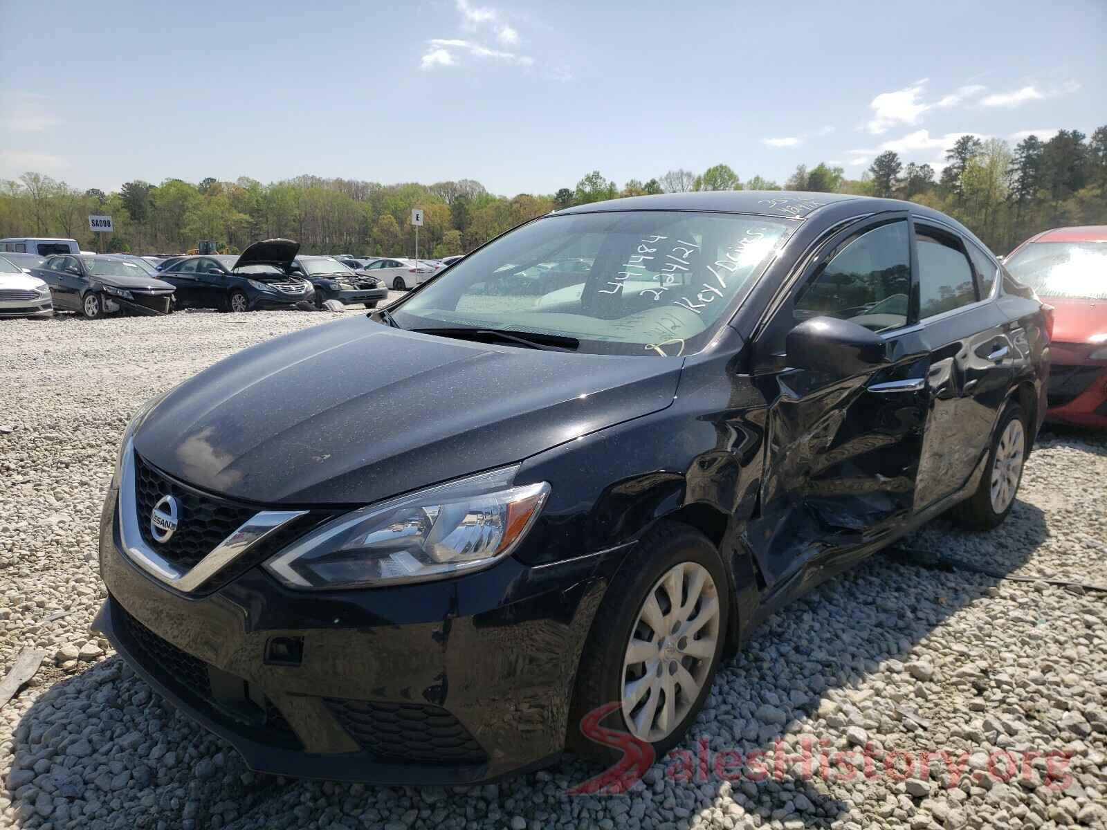 3N1AB7AP6KY441484 2019 NISSAN SENTRA