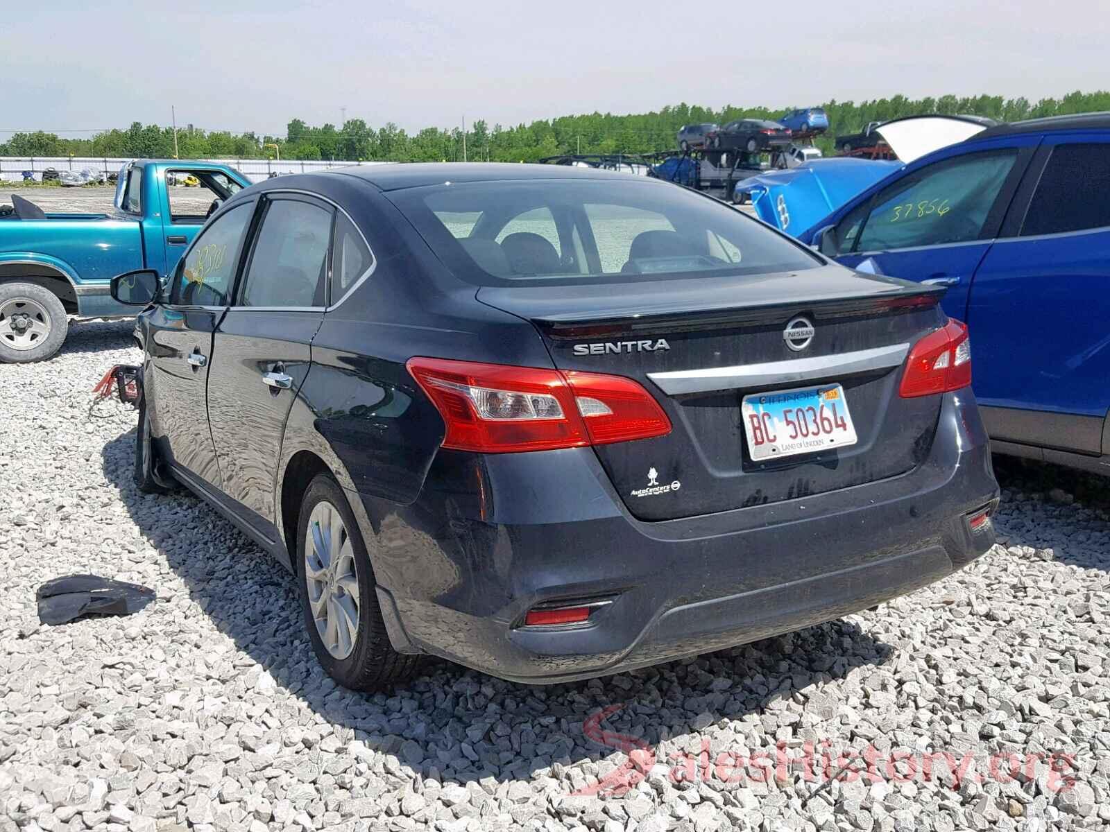 3N1AB7APXKY207736 2019 NISSAN SENTRA