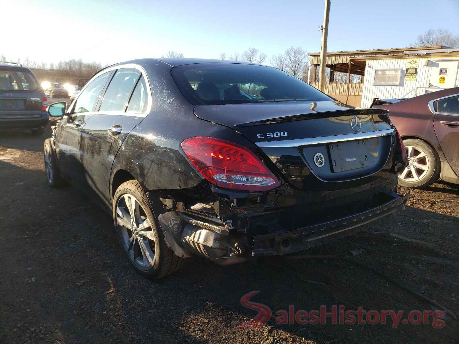 WDDWF4KB8JR411194 2018 MERCEDES-BENZ C CLASS