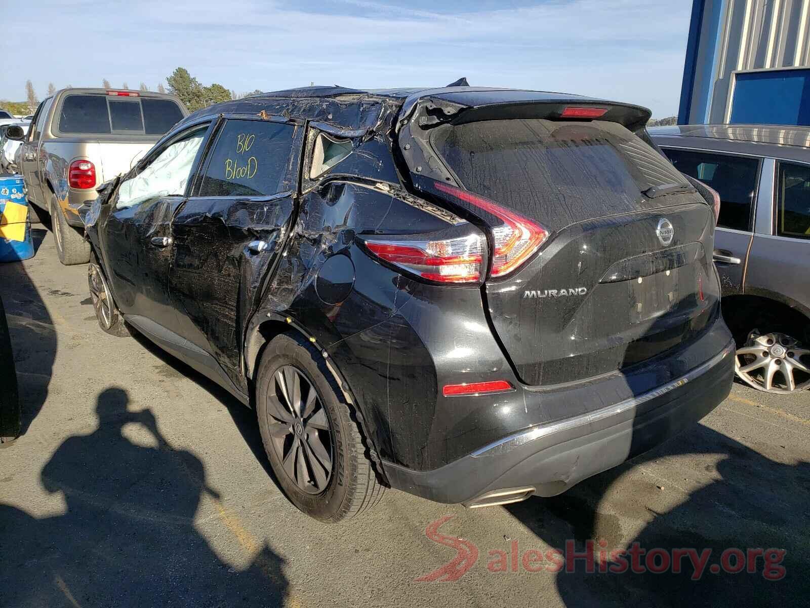 5N1AZ2MG9GN123897 2016 NISSAN MURANO