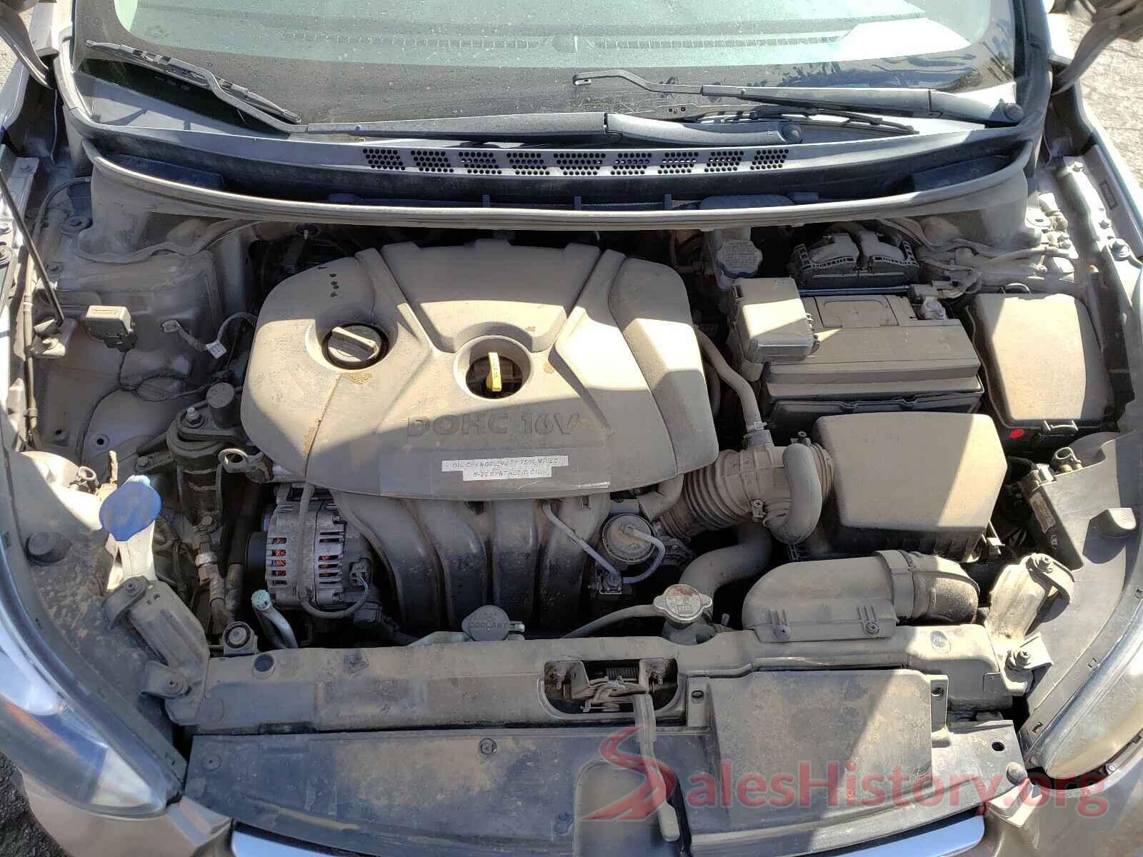 5NPDH4AE9GH752398 2016 HYUNDAI ELANTRA