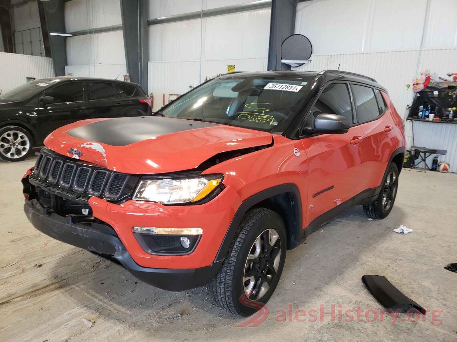 3C4NJDDB1JT210634 2018 JEEP COMPASS