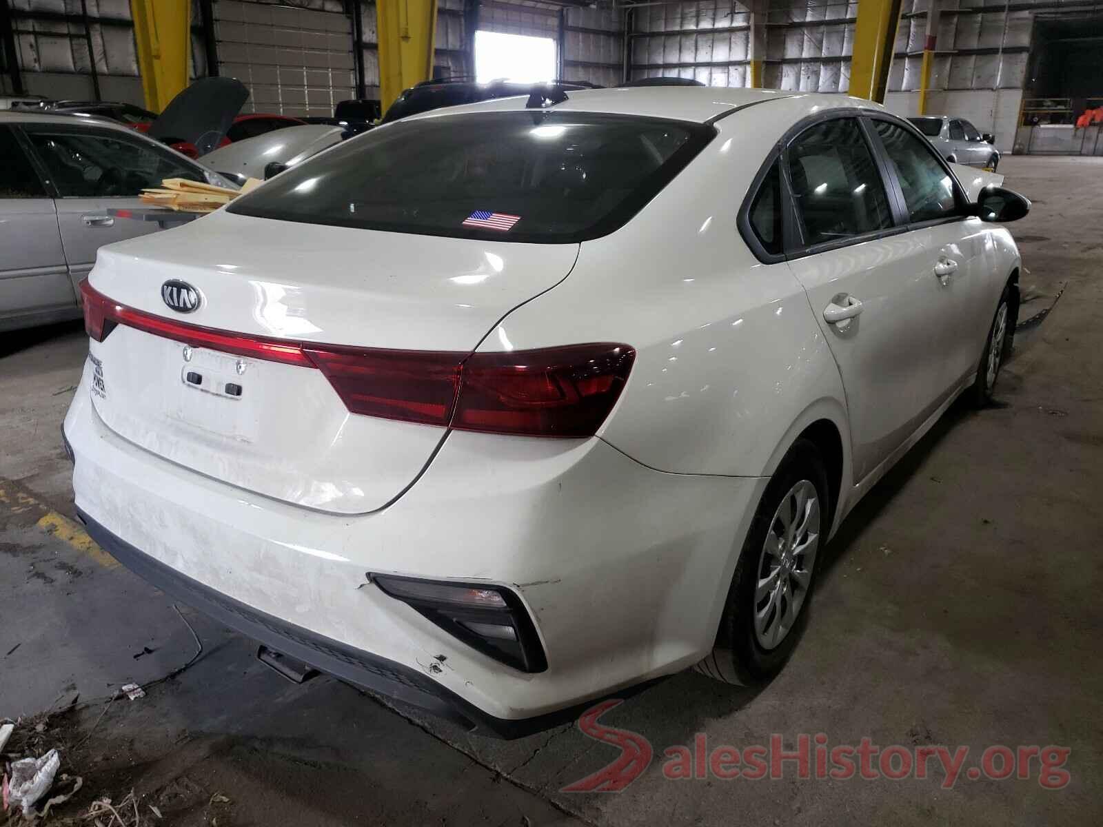 3KPF24AD8LE172253 2020 KIA FORTE