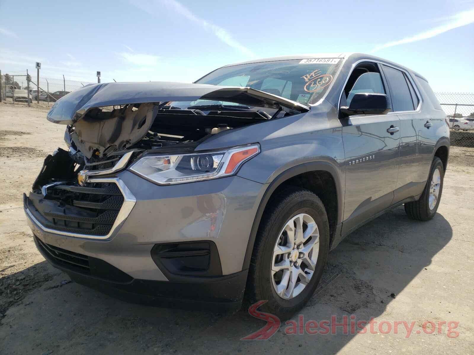 1GNERFKW9LJ161484 2020 CHEVROLET TRAVERSE