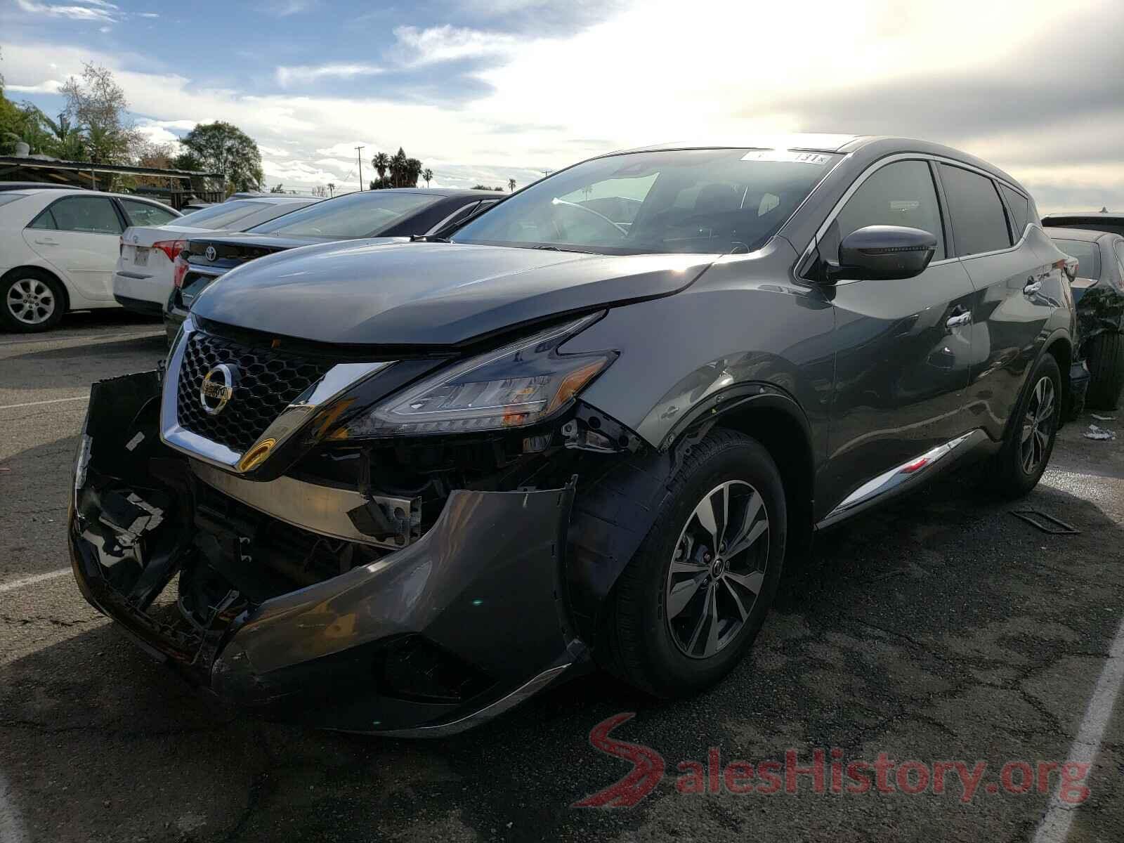 5N1AZ2AJ2LN121497 2020 NISSAN MURANO