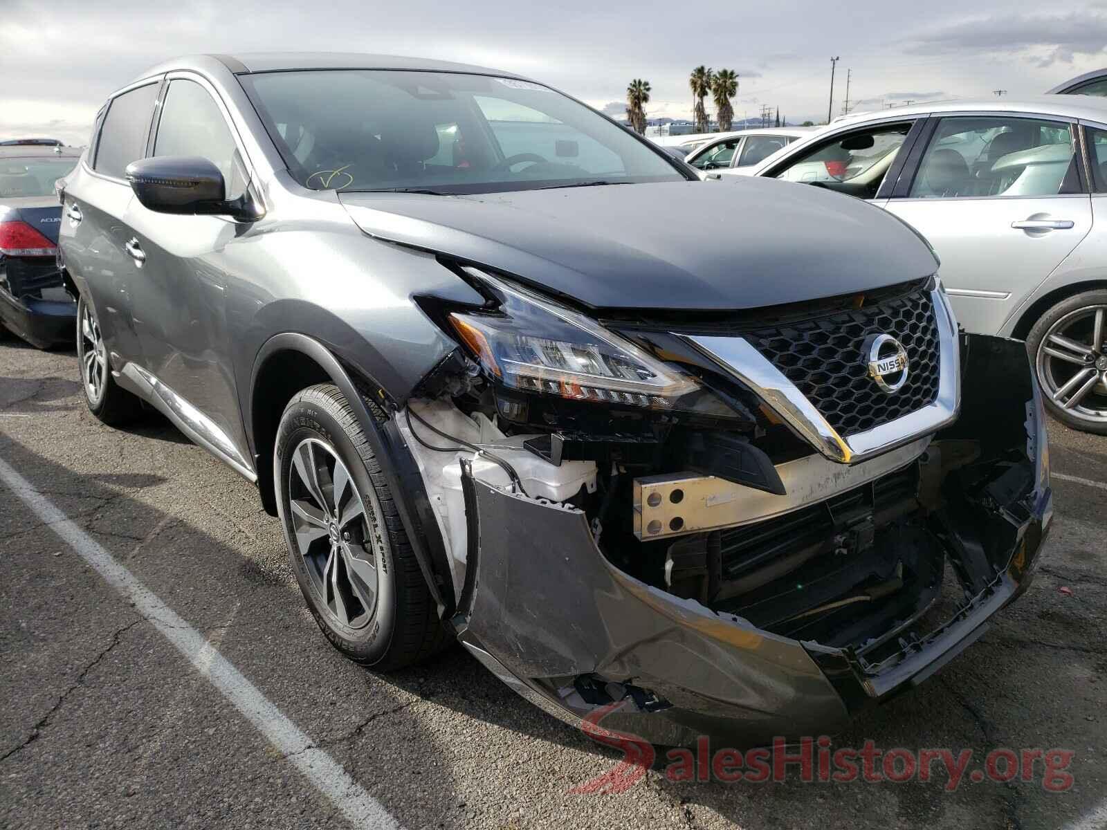 5N1AZ2AJ2LN121497 2020 NISSAN MURANO