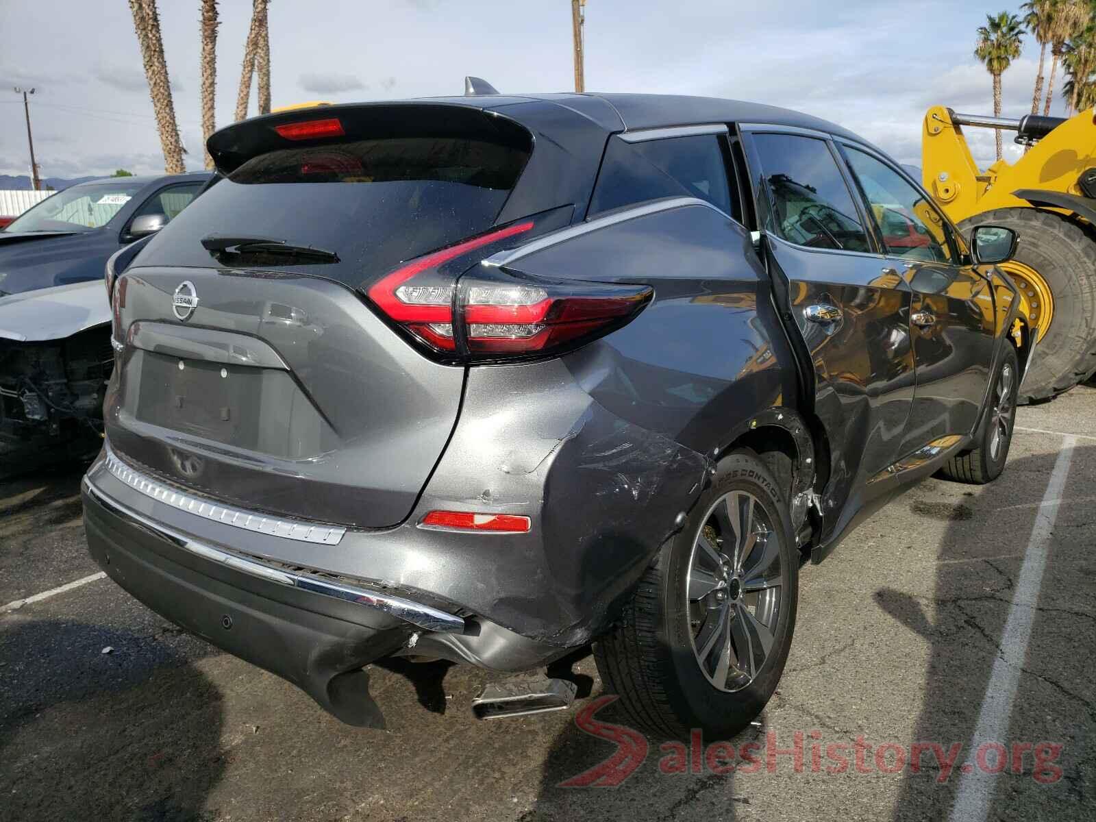 5N1AZ2AJ2LN121497 2020 NISSAN MURANO