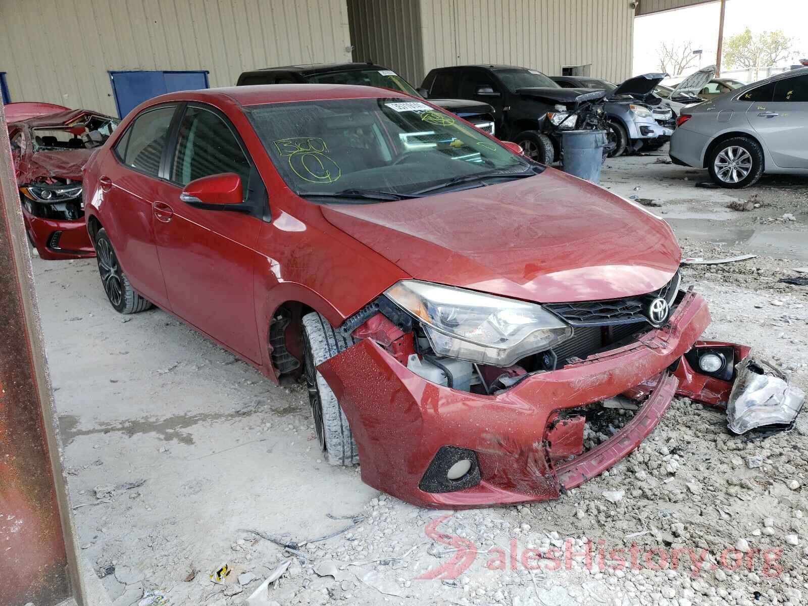 2T1BURHE3GC558328 2016 TOYOTA COROLLA