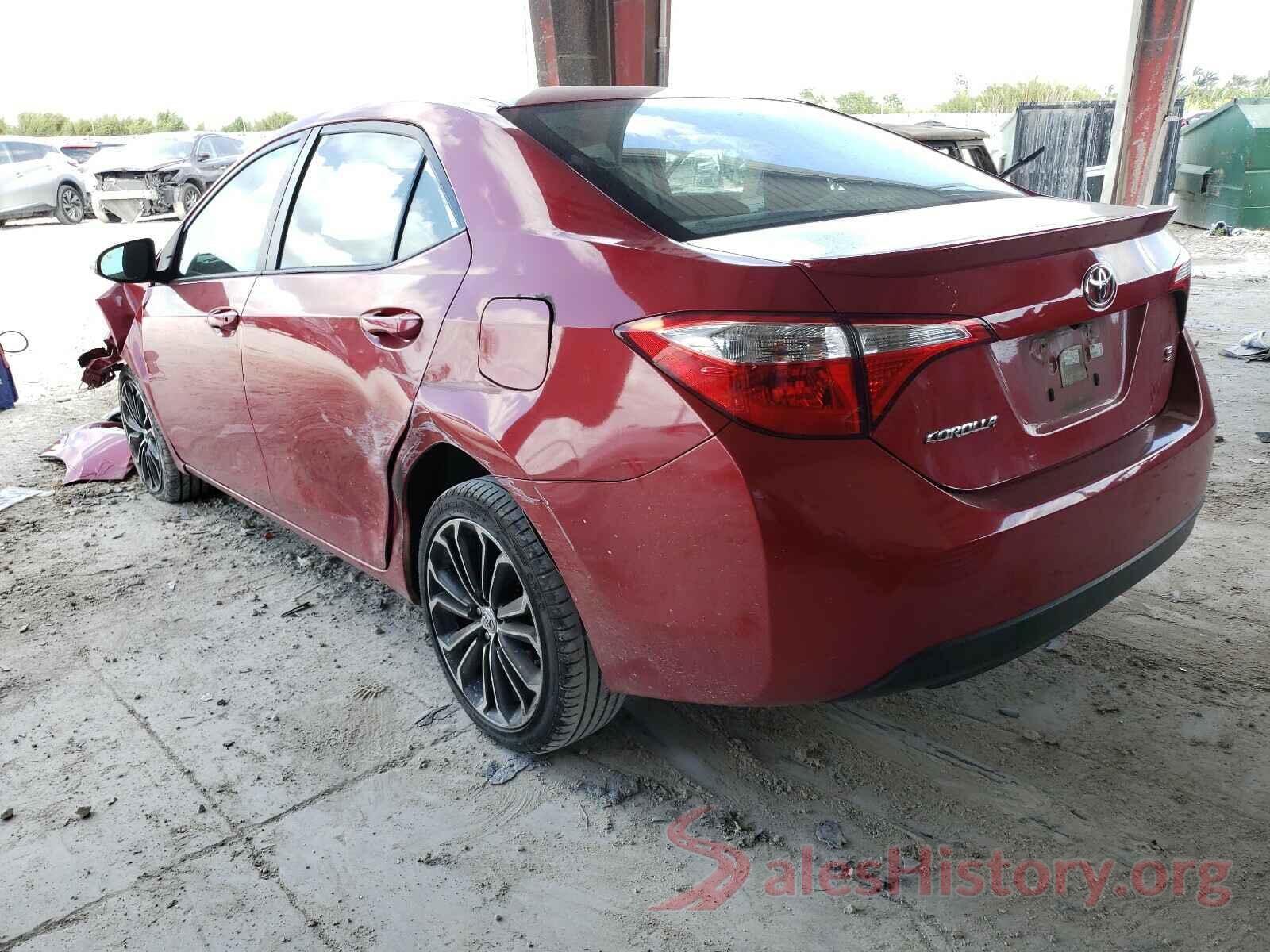 2T1BURHE3GC558328 2016 TOYOTA COROLLA