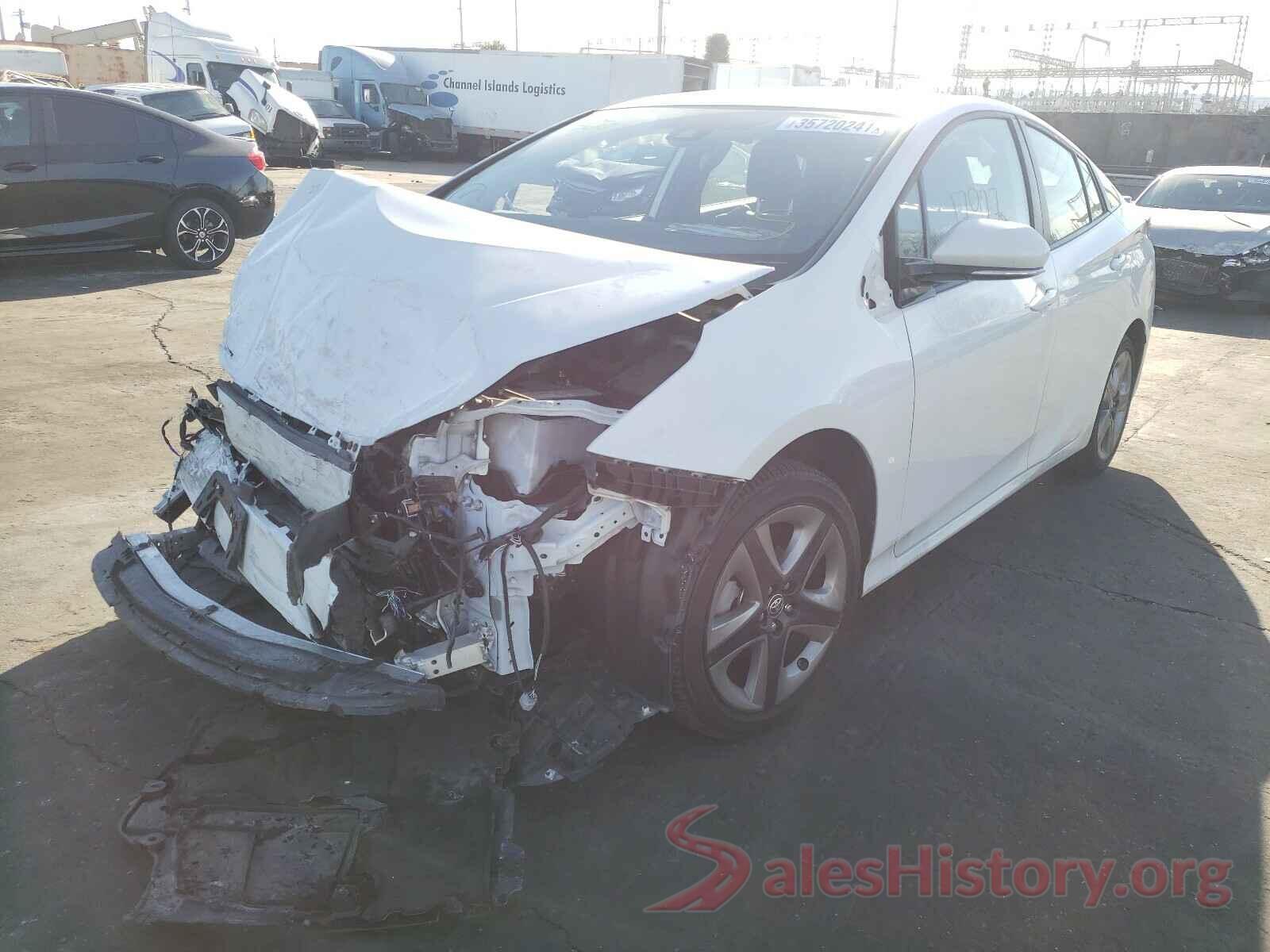 JTDKARFU0K3089753 2019 TOYOTA PRIUS