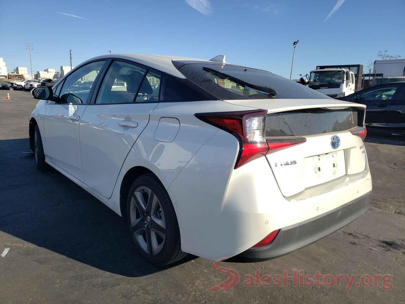 JTDKARFU0K3089753 2019 TOYOTA PRIUS