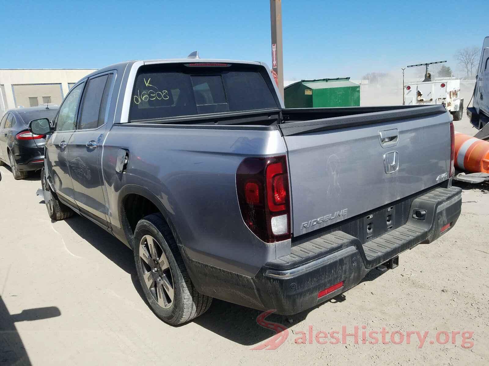 5FPYK3F79KB016308 2019 HONDA RIDGELINE