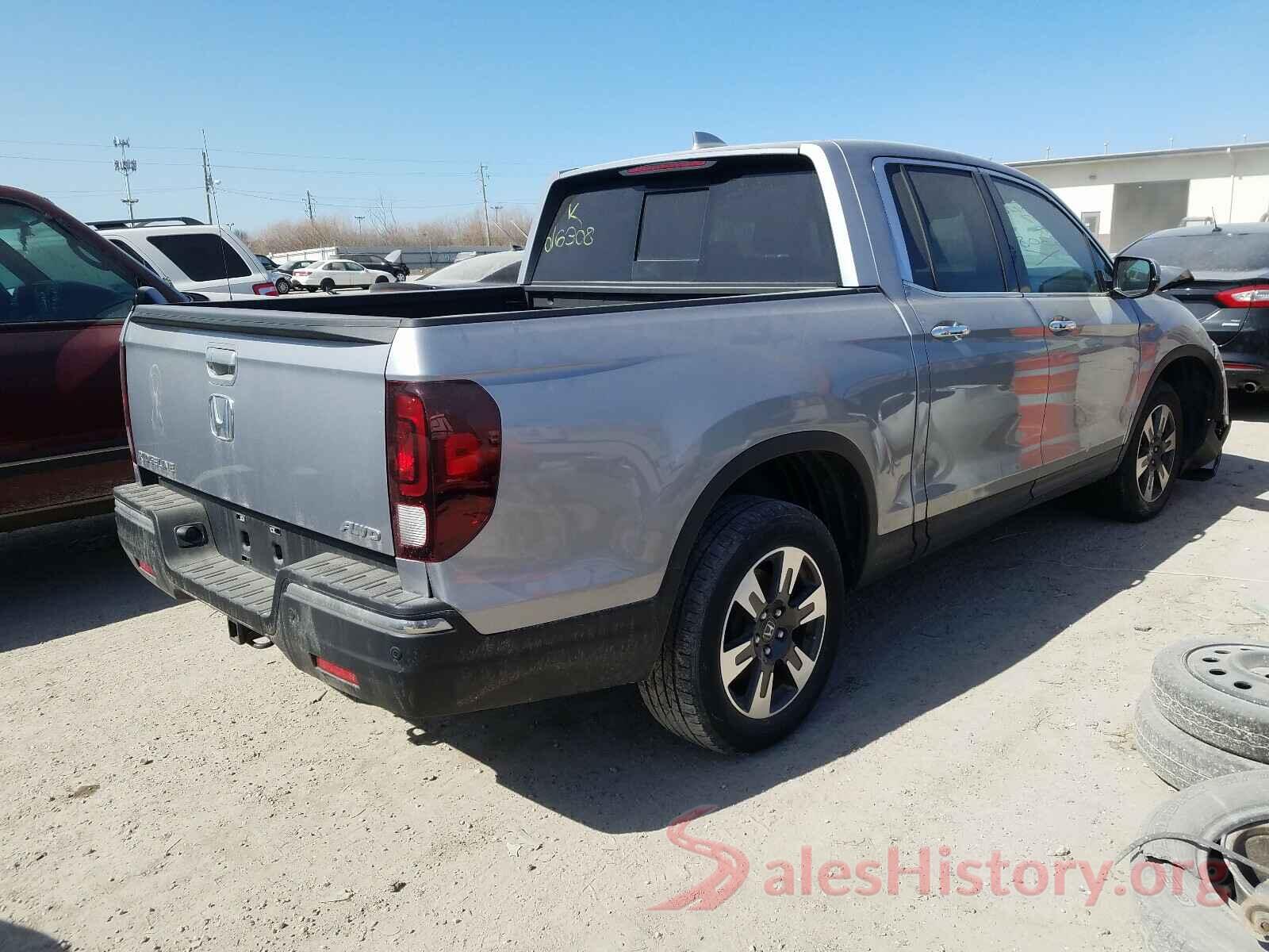 5FPYK3F79KB016308 2019 HONDA RIDGELINE