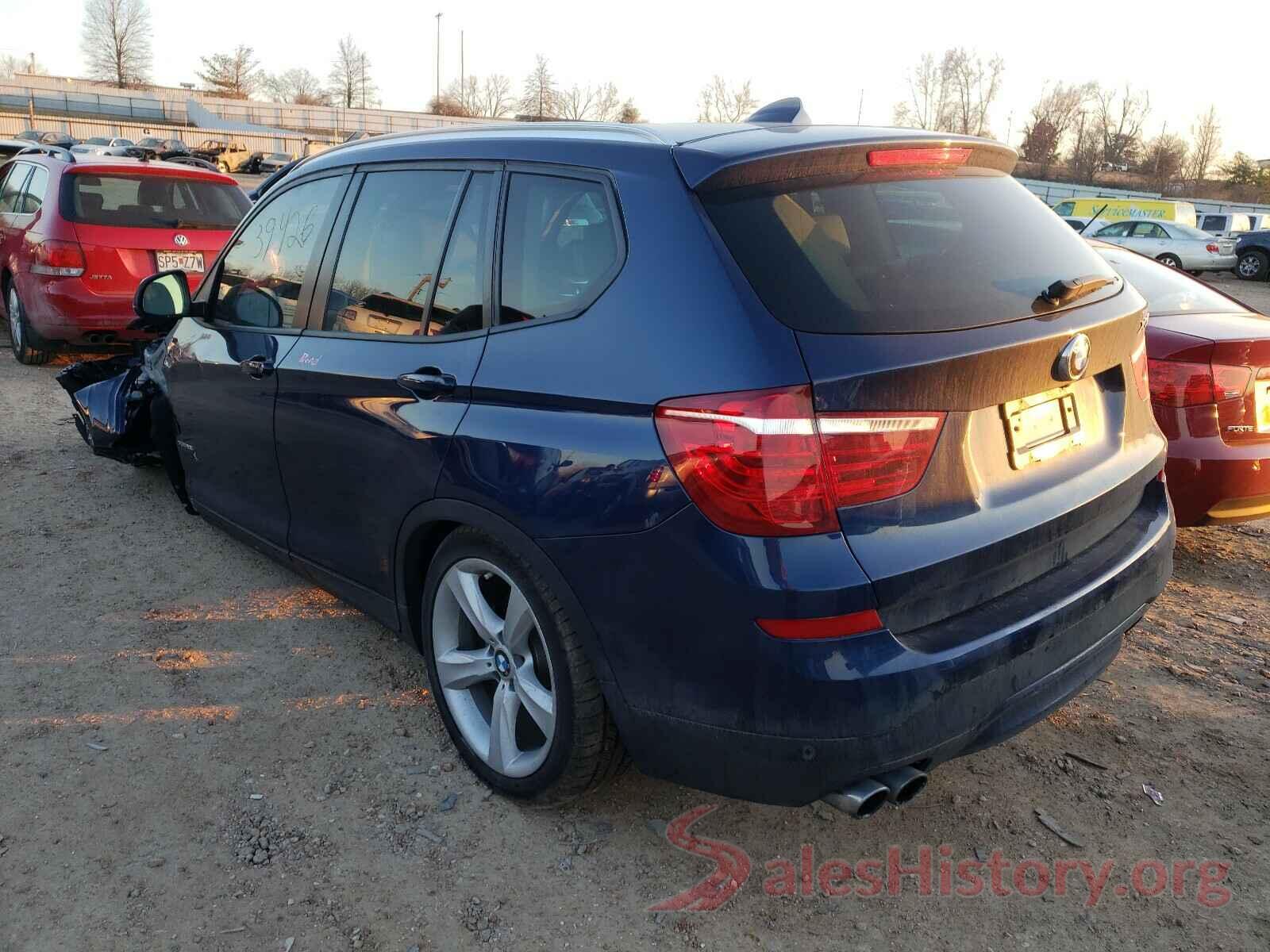 5UXWX9C34H0W71150 2017 BMW X3