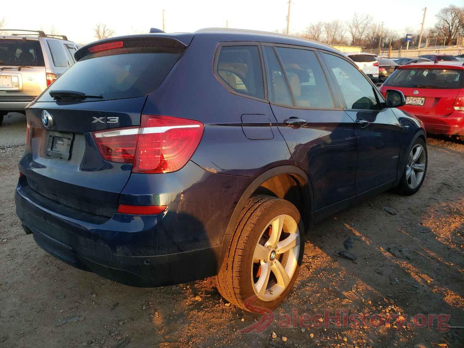 5UXWX9C34H0W71150 2017 BMW X3